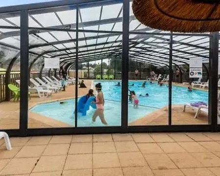 Mobil-home Le Petit Paradis Vendeen 3 Etoiles 7km Des Plages Campsite *
